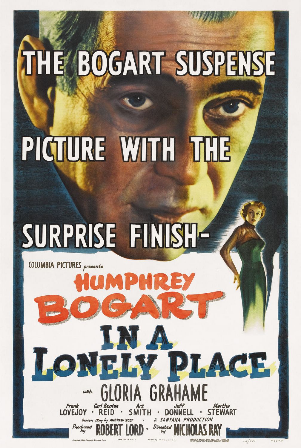 Extra Large Movie Poster Image for In a Lonely Place (#1 of 7)