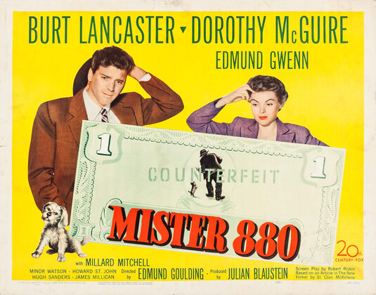 Mister 880 Movie Poster