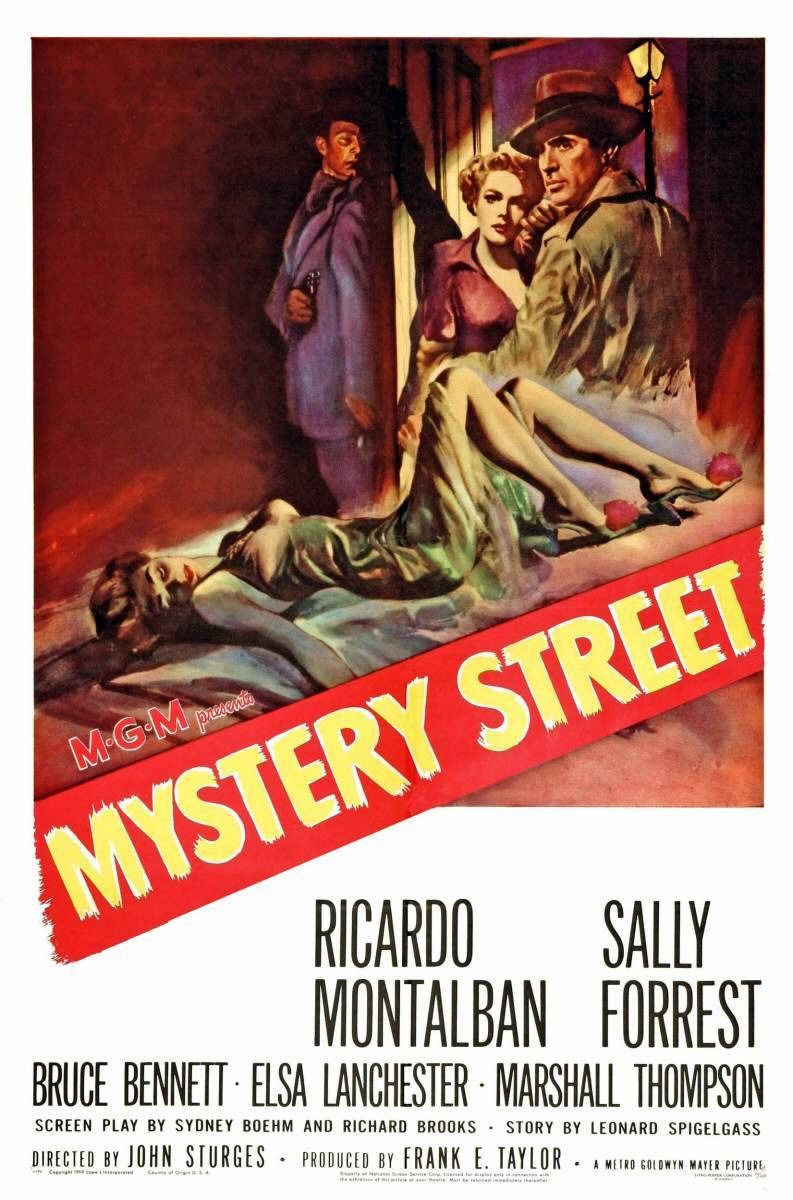 Extra Large Movie Poster Image for Mystery Street (#1 of 3)