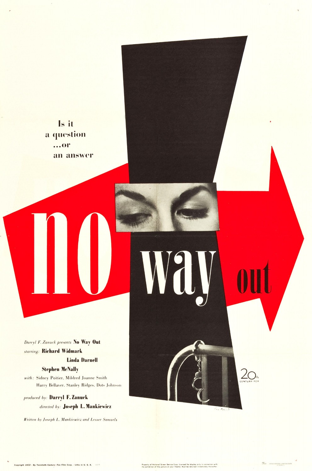Extra Large Movie Poster Image for No Way Out (#1 of 3)