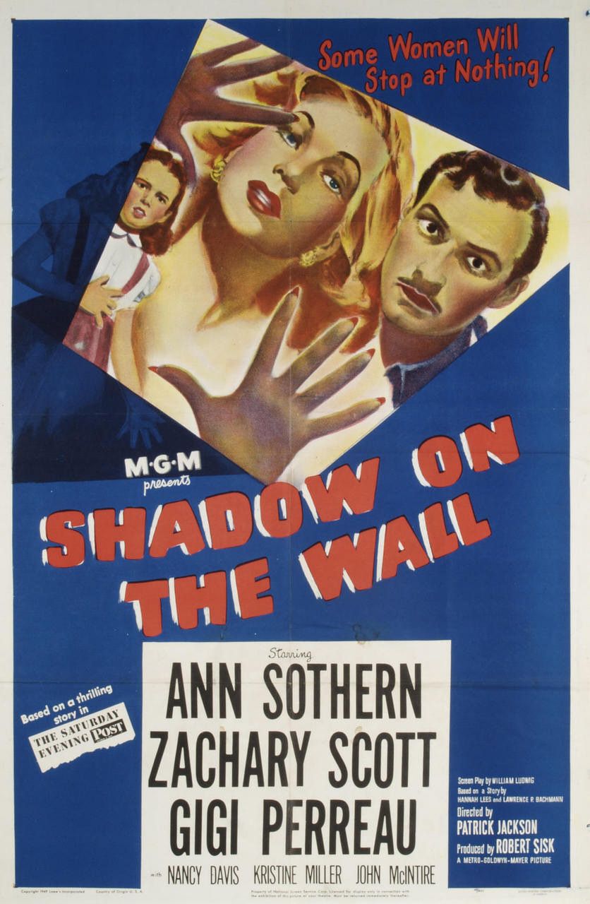 Extra Large Movie Poster Image for Shadow on the Wall 