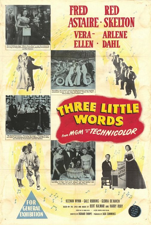 Three Little Words Movie Poster