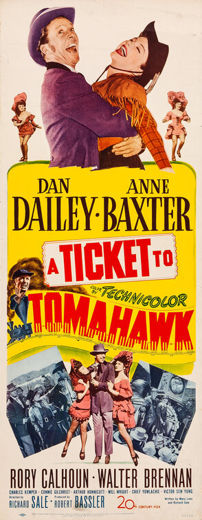 A Ticket to Tomahawk Movie Poster