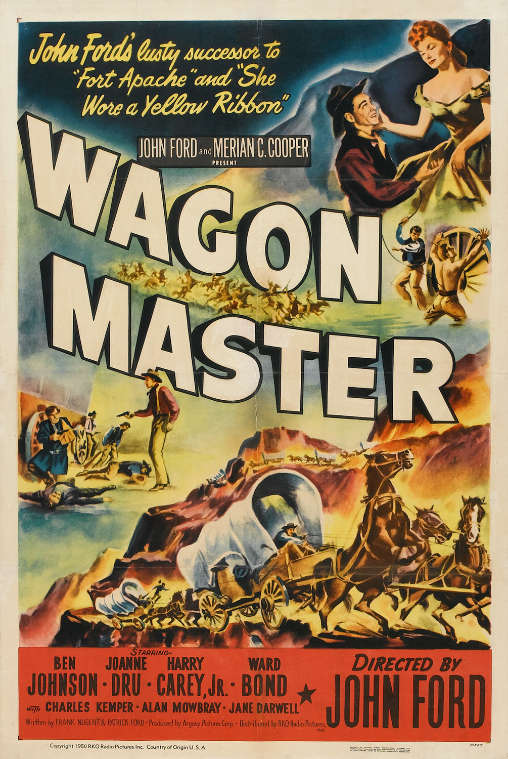 Extra Large Movie Poster Image for Wagon Master 