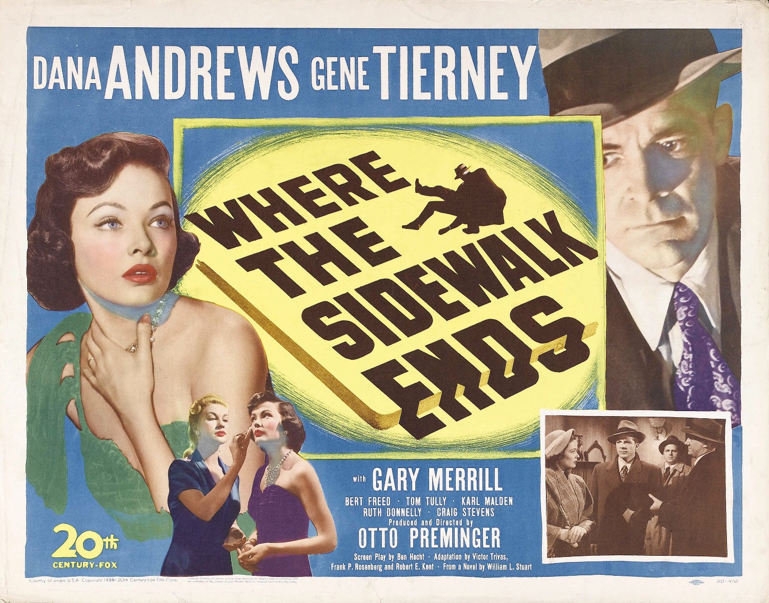 Extra Large Movie Poster Image for Where the Sidewalk Ends (#3 of 5)