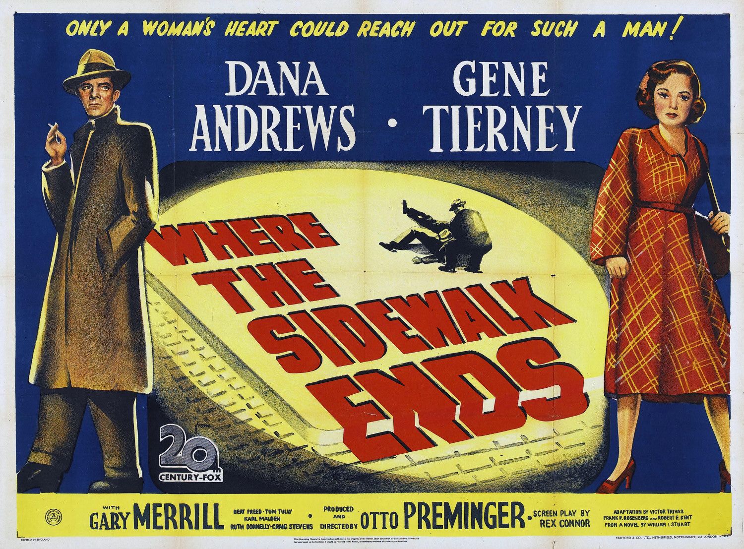 Extra Large Movie Poster Image for Where the Sidewalk Ends (#1 of 5)