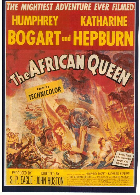 The African Queen Movie Poster