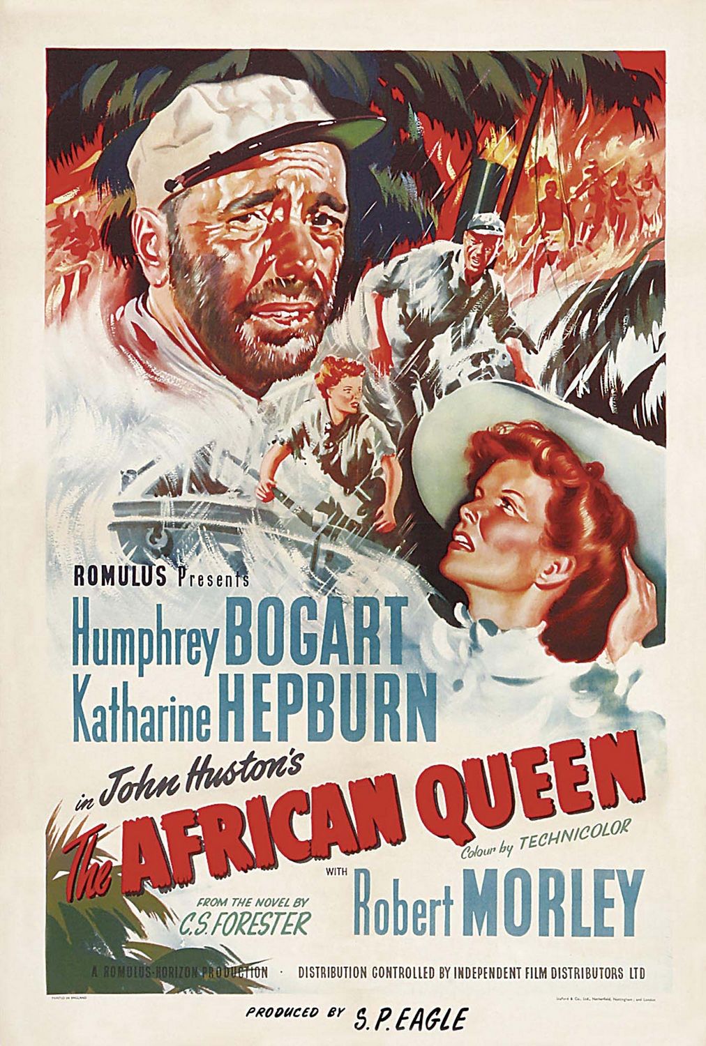 Extra Large Movie Poster Image for The African Queen (#3 of 3)