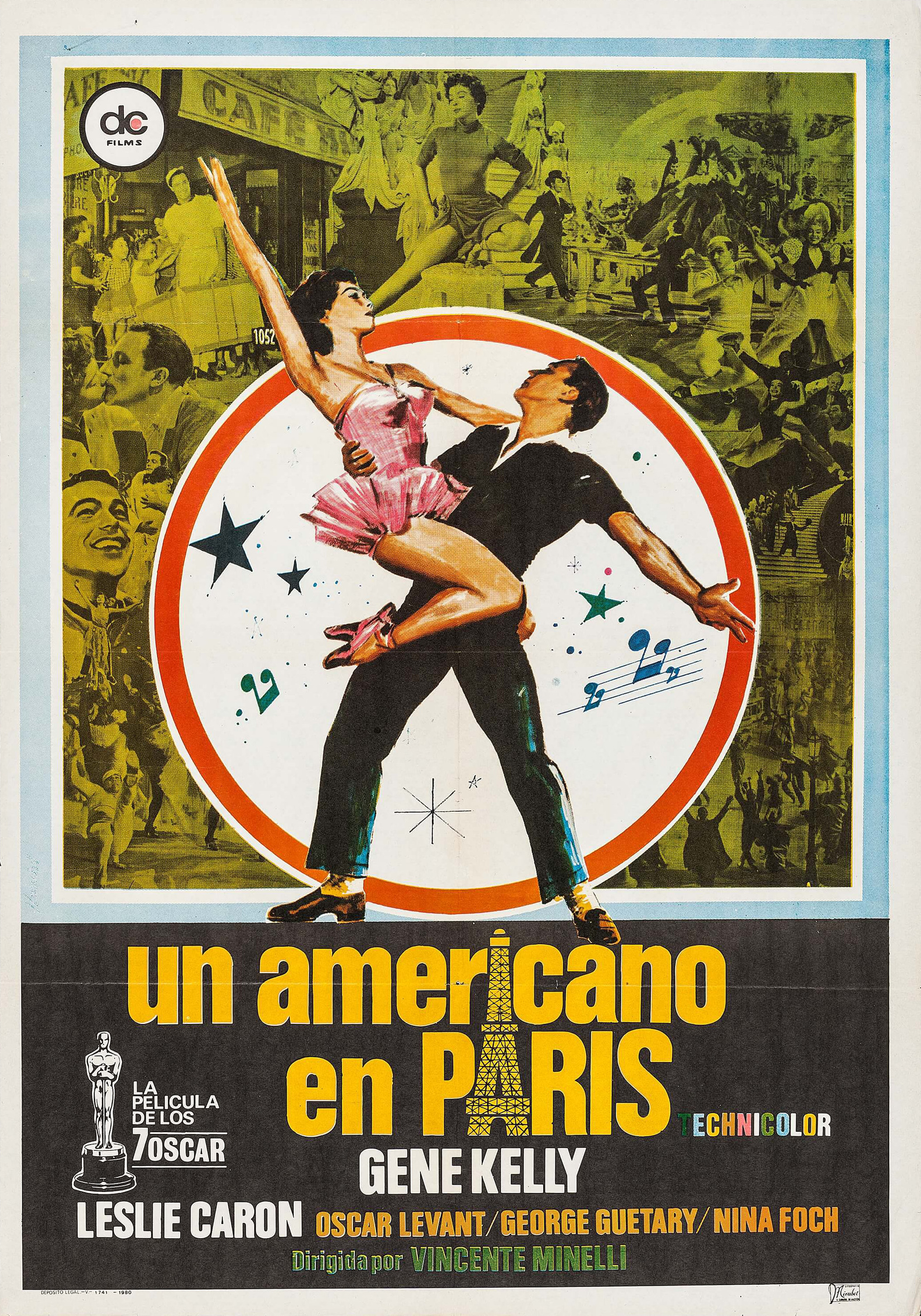 Mega Sized Movie Poster Image for An American in Paris (#3 of 3)