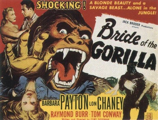Bride of the Gorilla Movie Poster