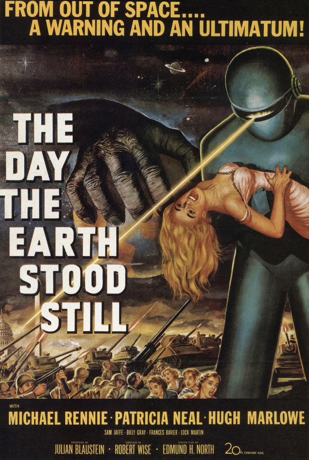 Extra Large Movie Poster Image for The Day the Earth Stood Still (#3 of 3)