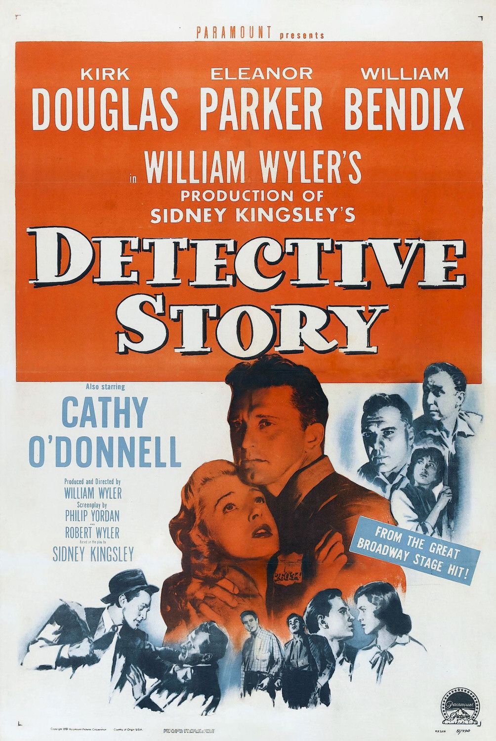 Extra Large Movie Poster Image for Detective Story (#1 of 6)