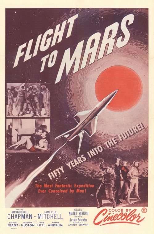 Flight to Mars Movie Poster