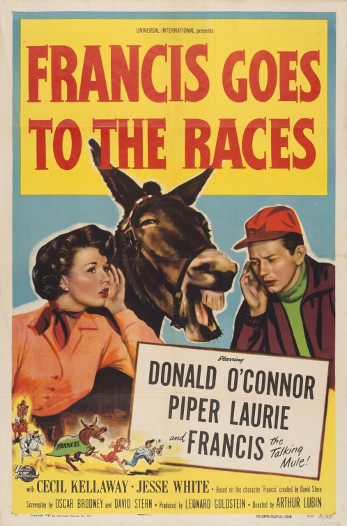 Francis Goes to the Races Movie Poster