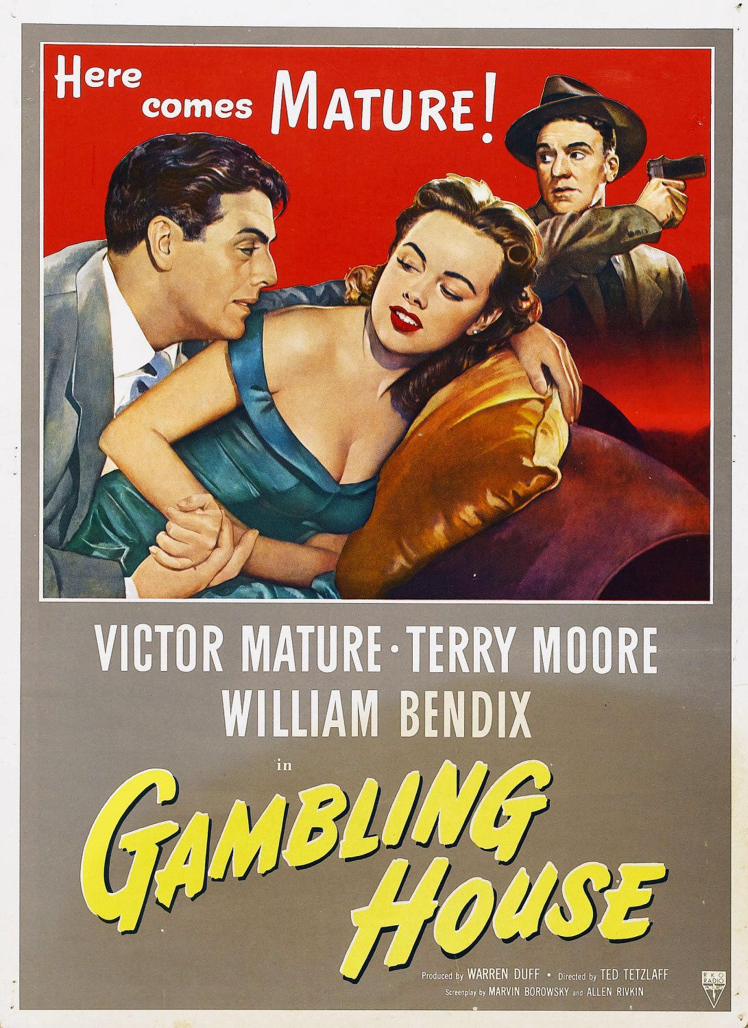 Extra Large Movie Poster Image for Gambling House (#1 of 2)