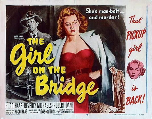 The Girl on the Bridge Movie Poster