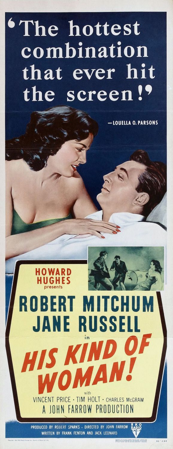Extra Large Movie Poster Image for His Kind of Woman 