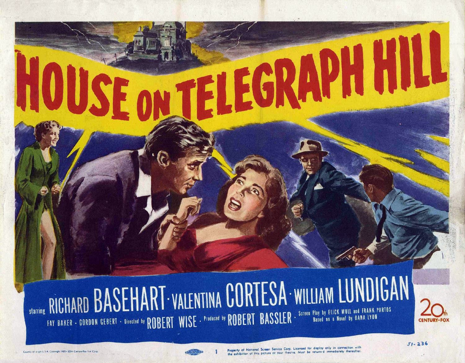 Extra Large Movie Poster Image for The House on Telegraph Hill (#2 of 3)