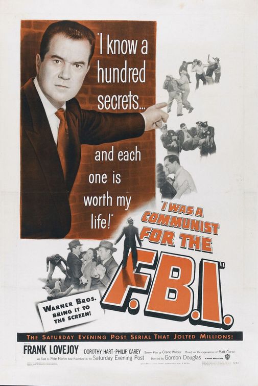 I Was a Communist for the FBI Movie Poster