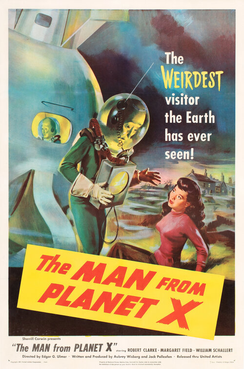The Man from Planet X Movie Poster