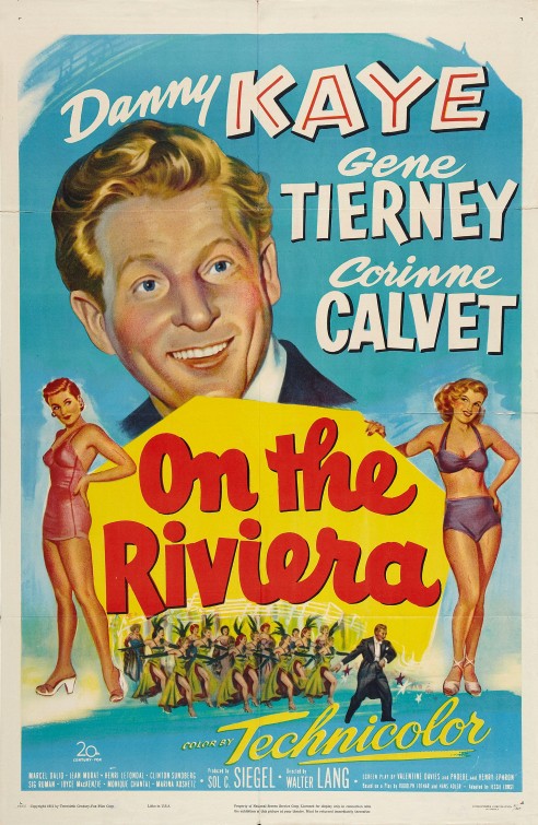 On the Riviera Movie Poster
