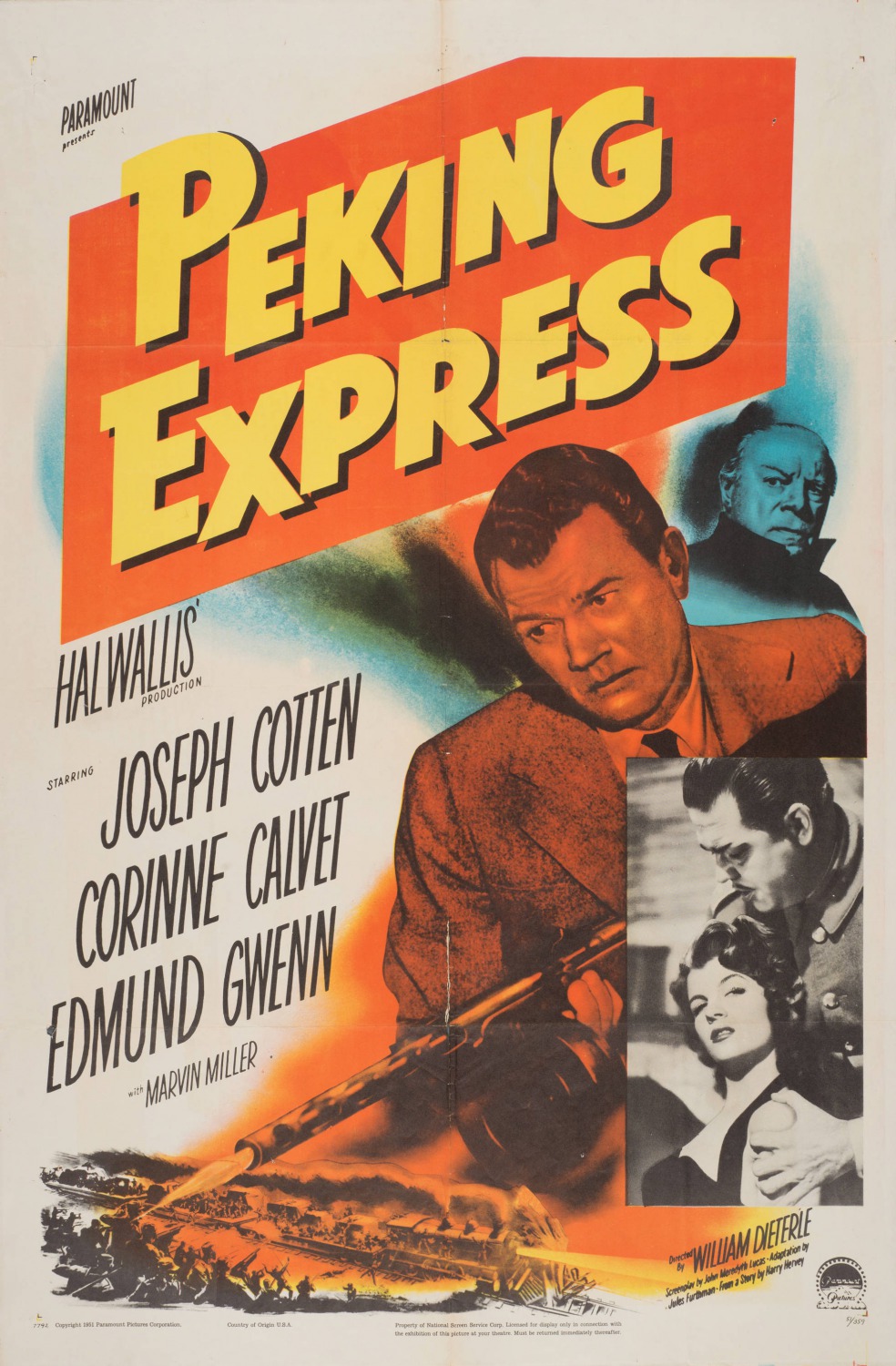 Extra Large Movie Poster Image for Peking Express 