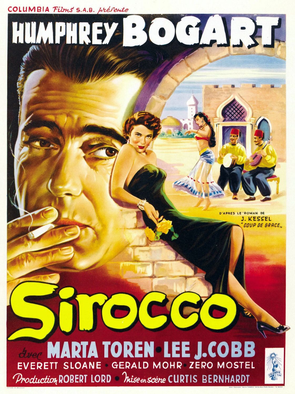 Extra Large Movie Poster Image for Sirocco (#1 of 4)