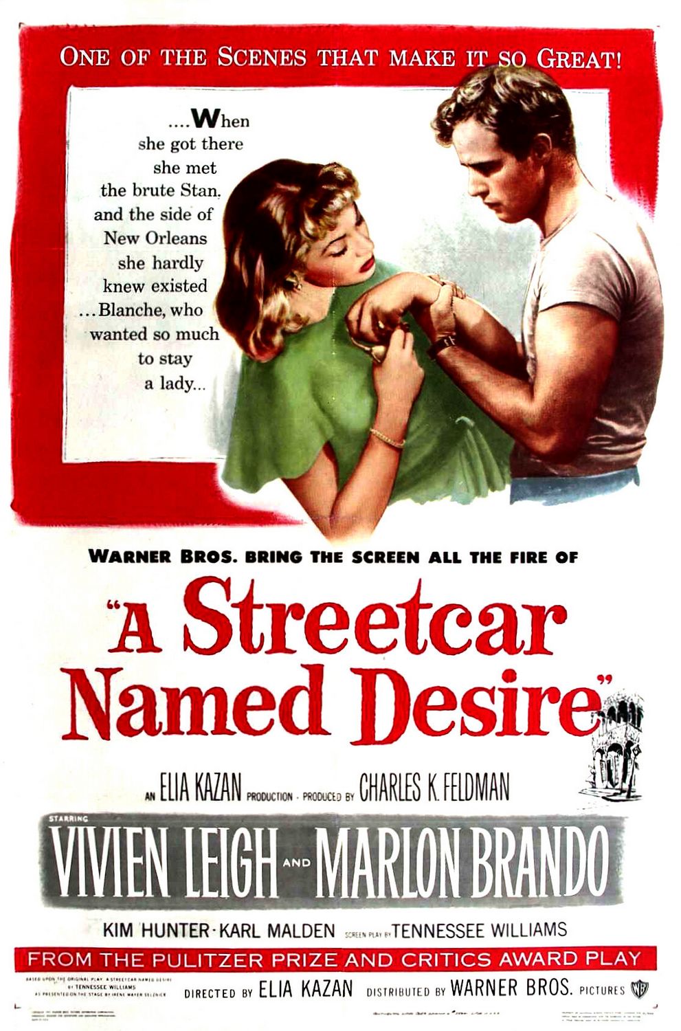 Extra Large Movie Poster Image for A Streetcar Named Desire (#1 of 3)