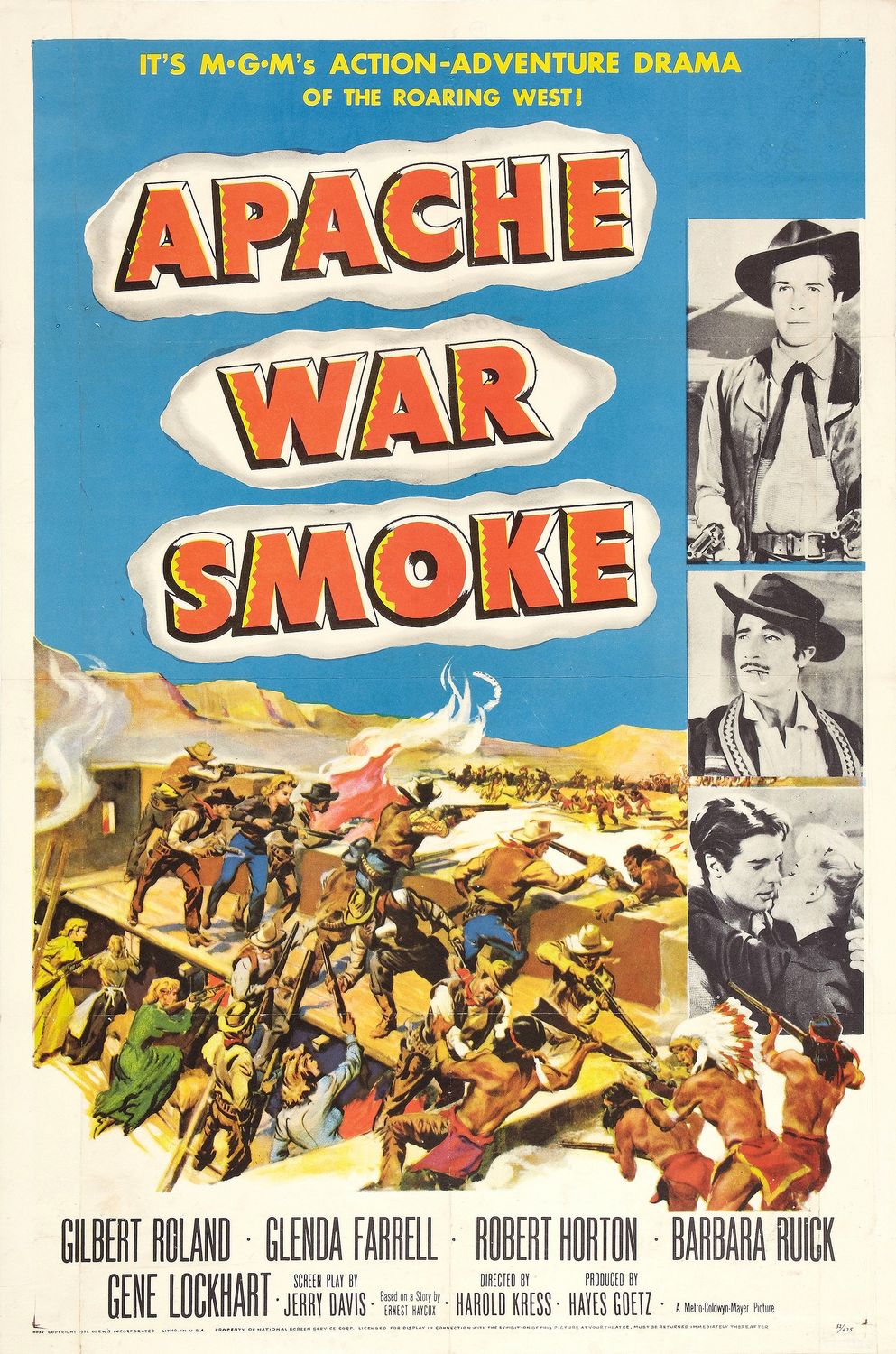 Extra Large Movie Poster Image for Apache War Smoke 