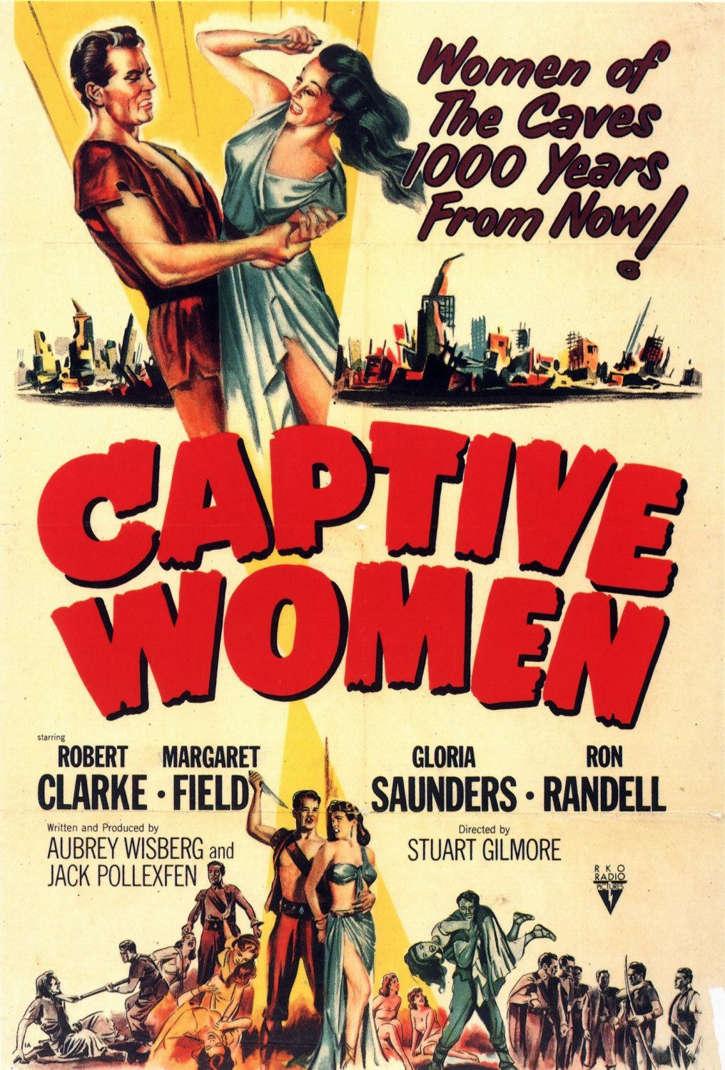 Extra Large Movie Poster Image for Captive Women 