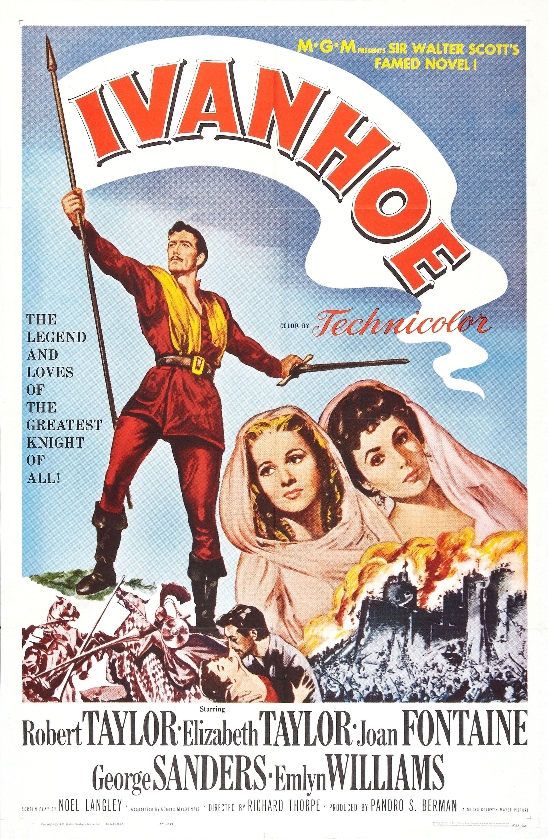 Mega Sized Movie Poster Image for Ivanhoe 
