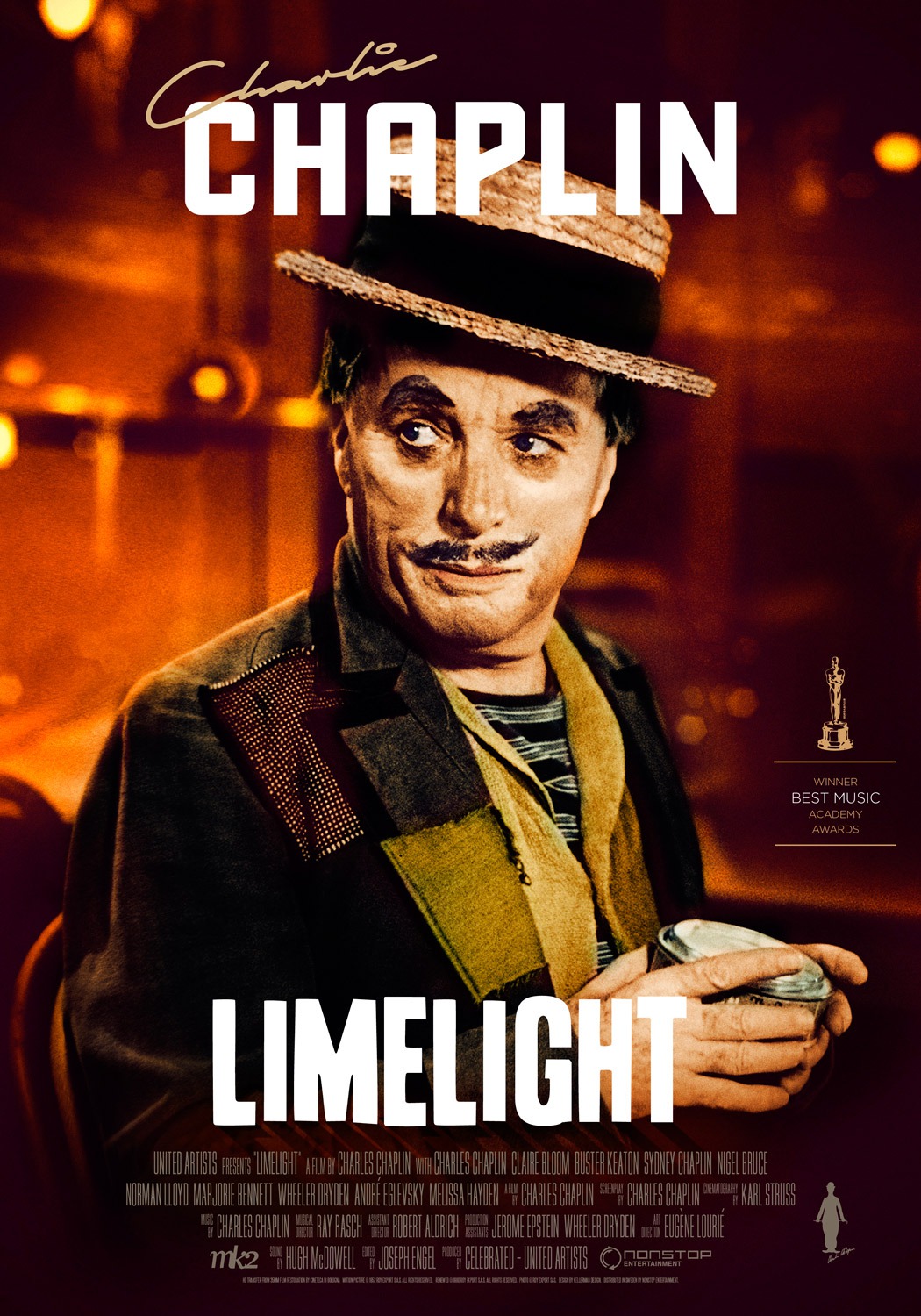 Extra Large Movie Poster Image for Limelight (#2 of 2)