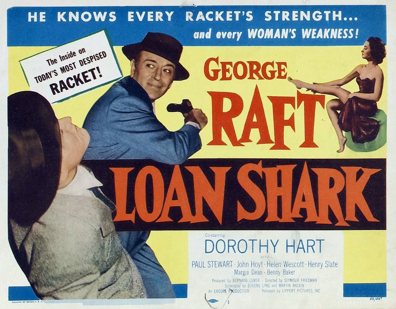 Extra Large Movie Poster Image for Loan Shark 