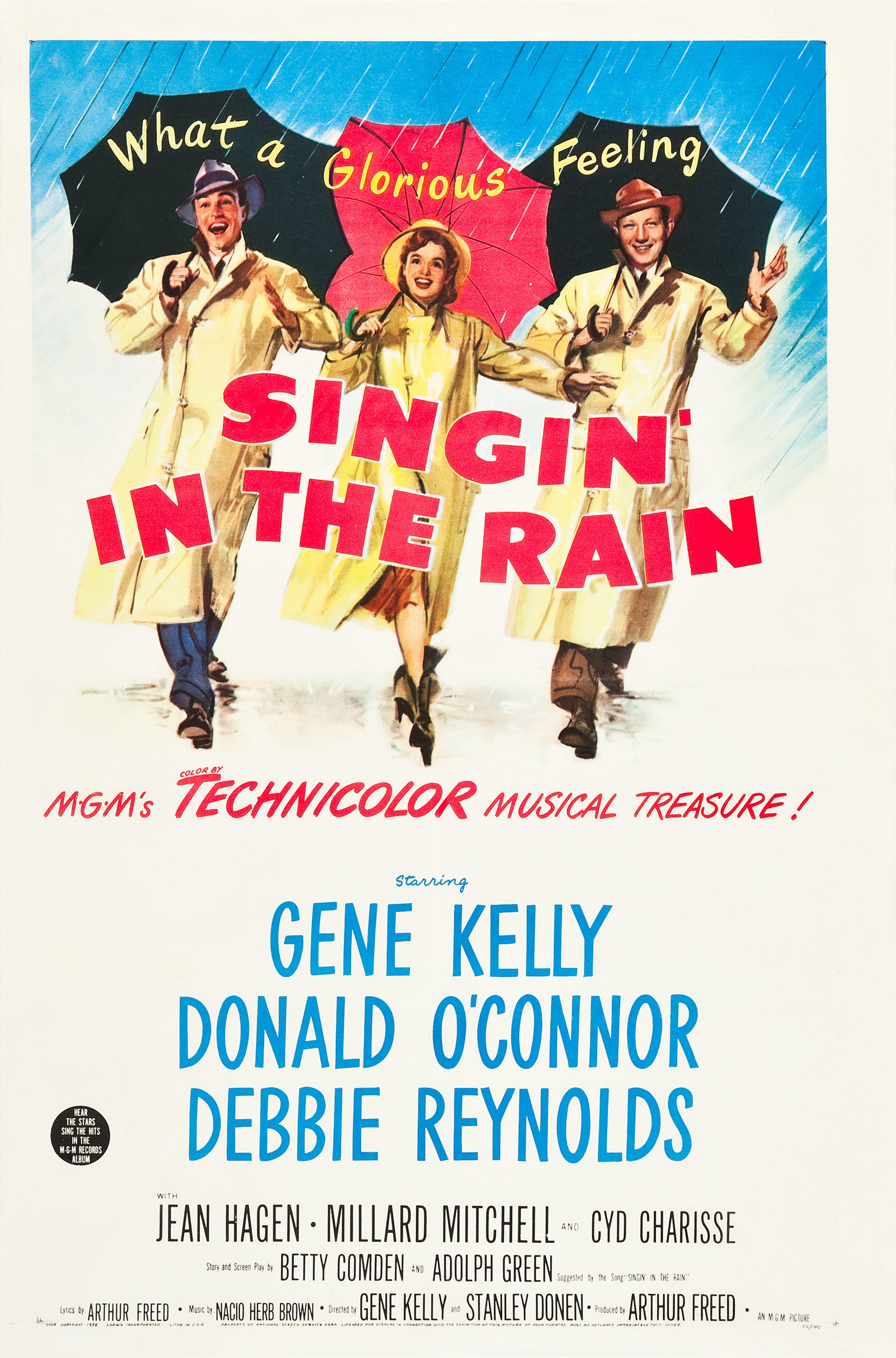 Mega Sized Movie Poster Image for Singin' in the Rain (#1 of 2)