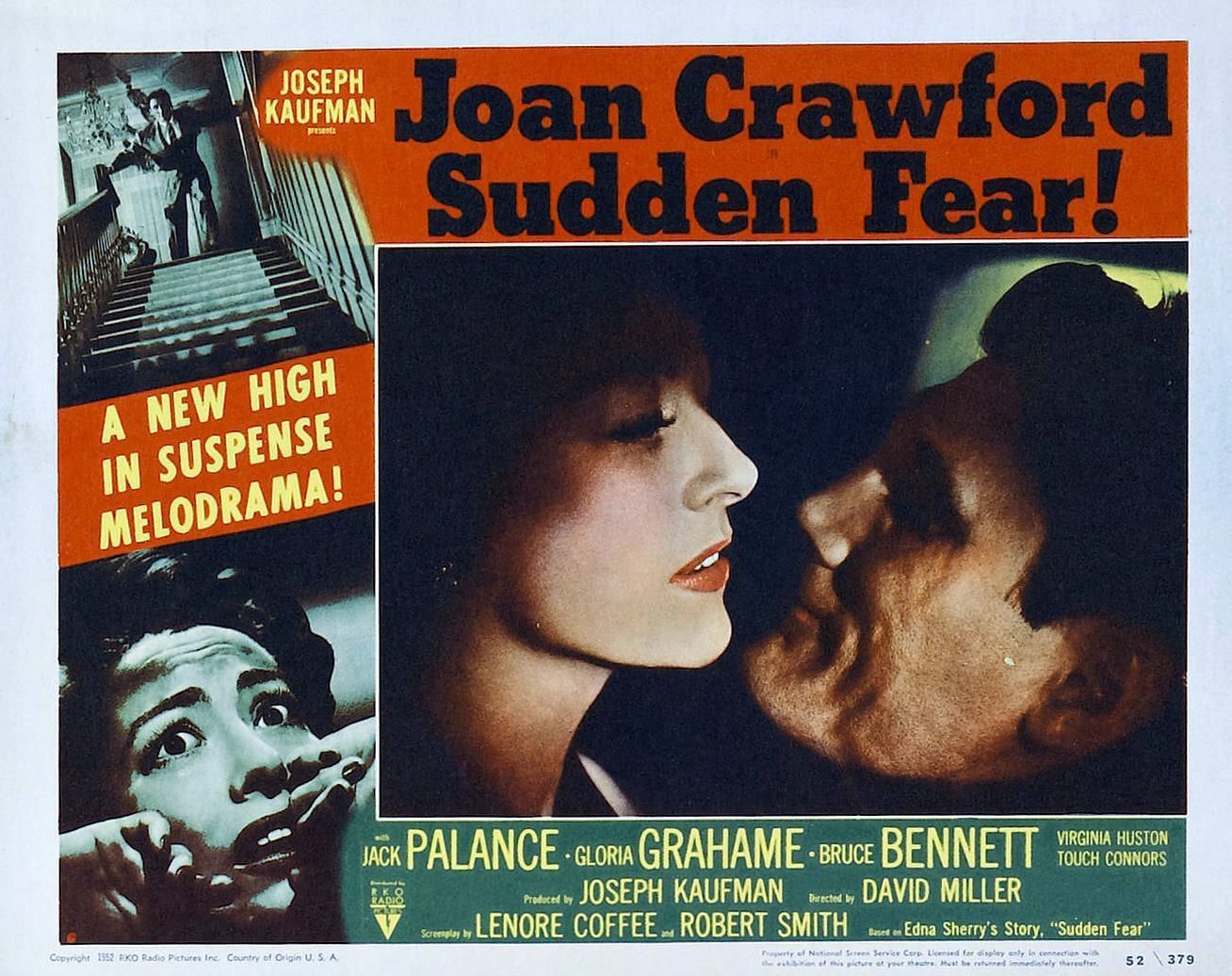 Extra Large Movie Poster Image for Sudden Fear (#2 of 3)