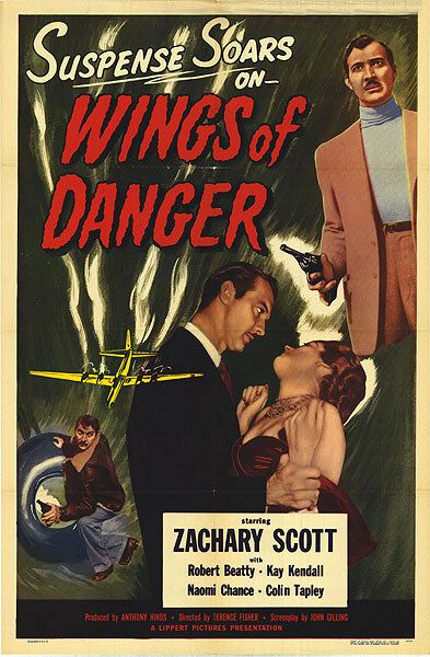 Wings of Danger Movie Poster