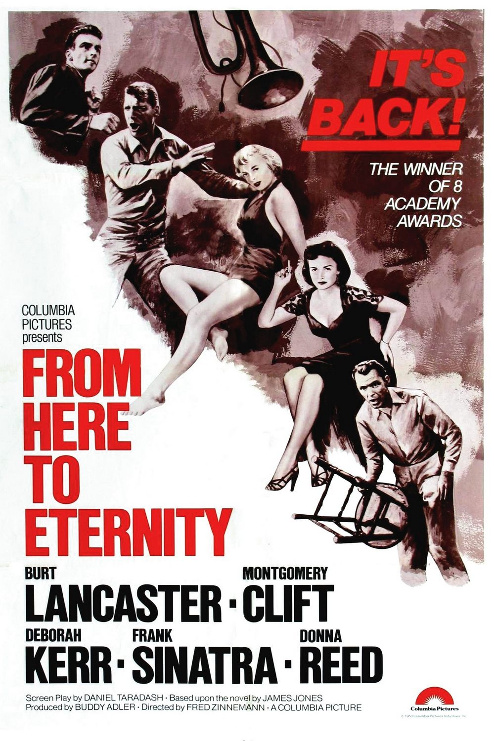 Extra Large Movie Poster Image for From Here to Eternity (#2 of 2)