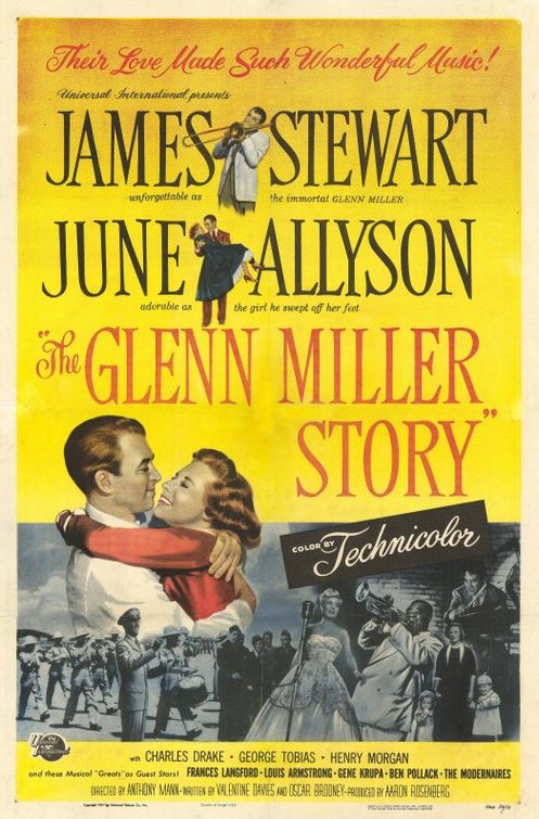 The Glenn Miller Story Movie Poster