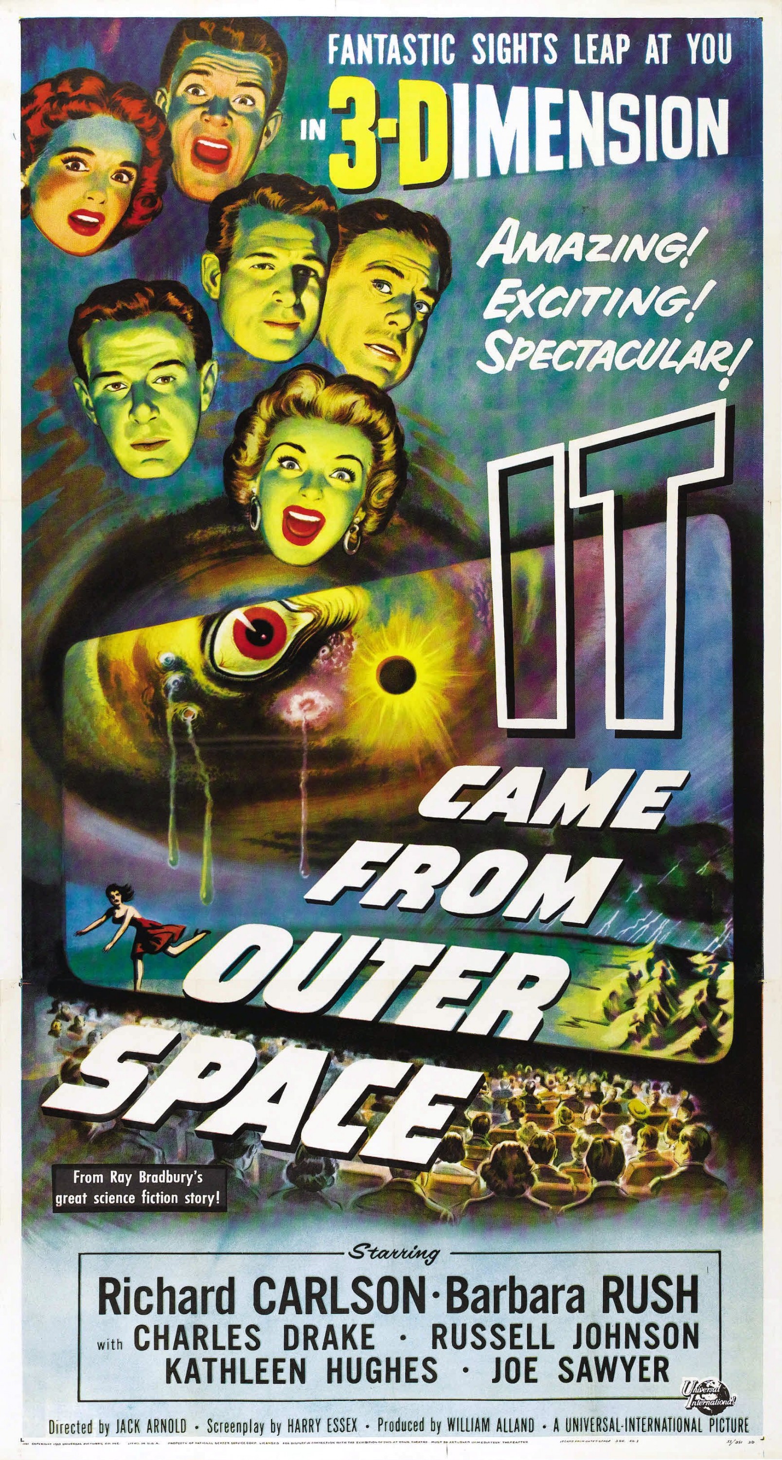 Mega Sized Movie Poster Image for It Came from Outer Space (#4 of 5)