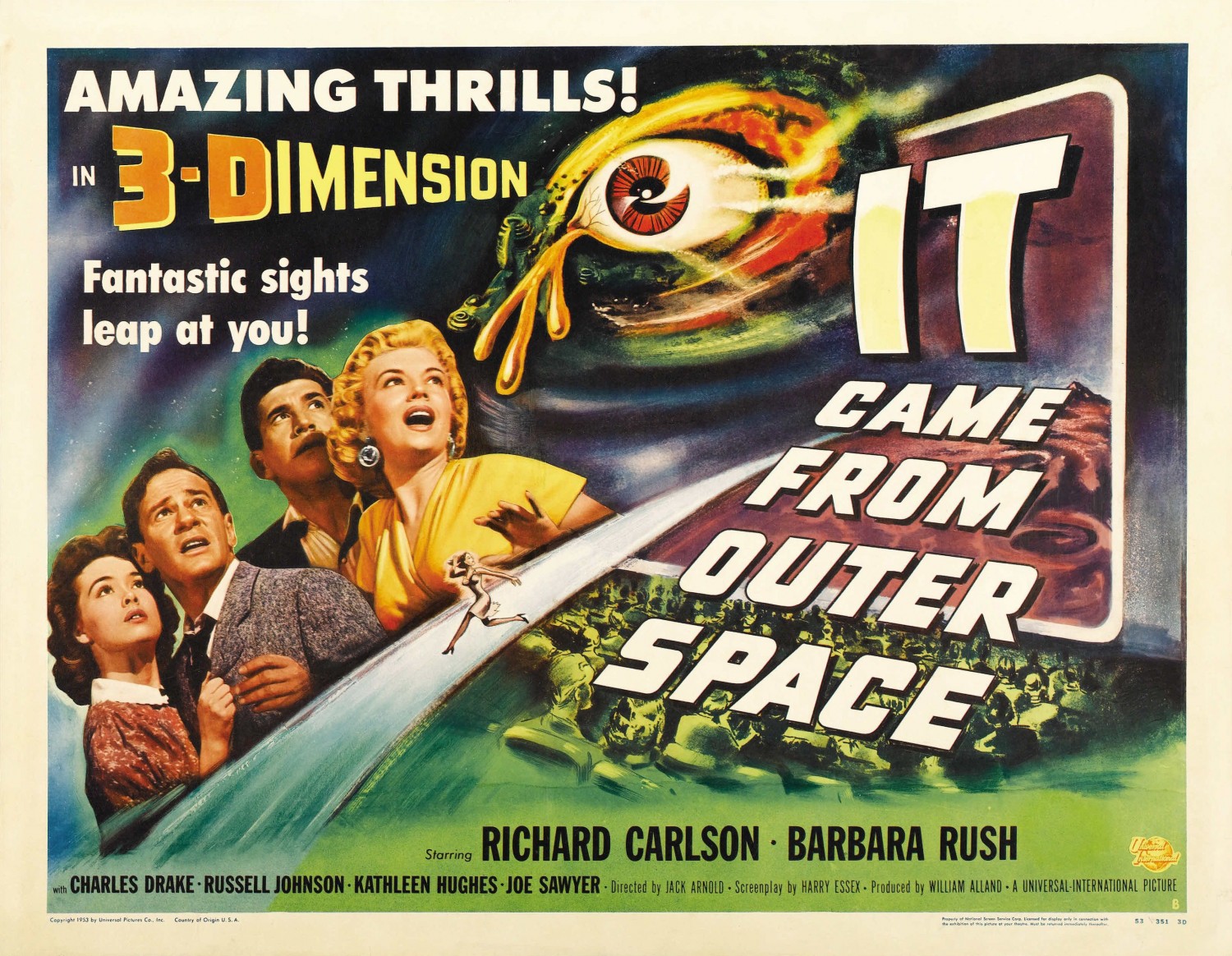 Extra Large Movie Poster Image for It Came from Outer Space (#5 of 5)