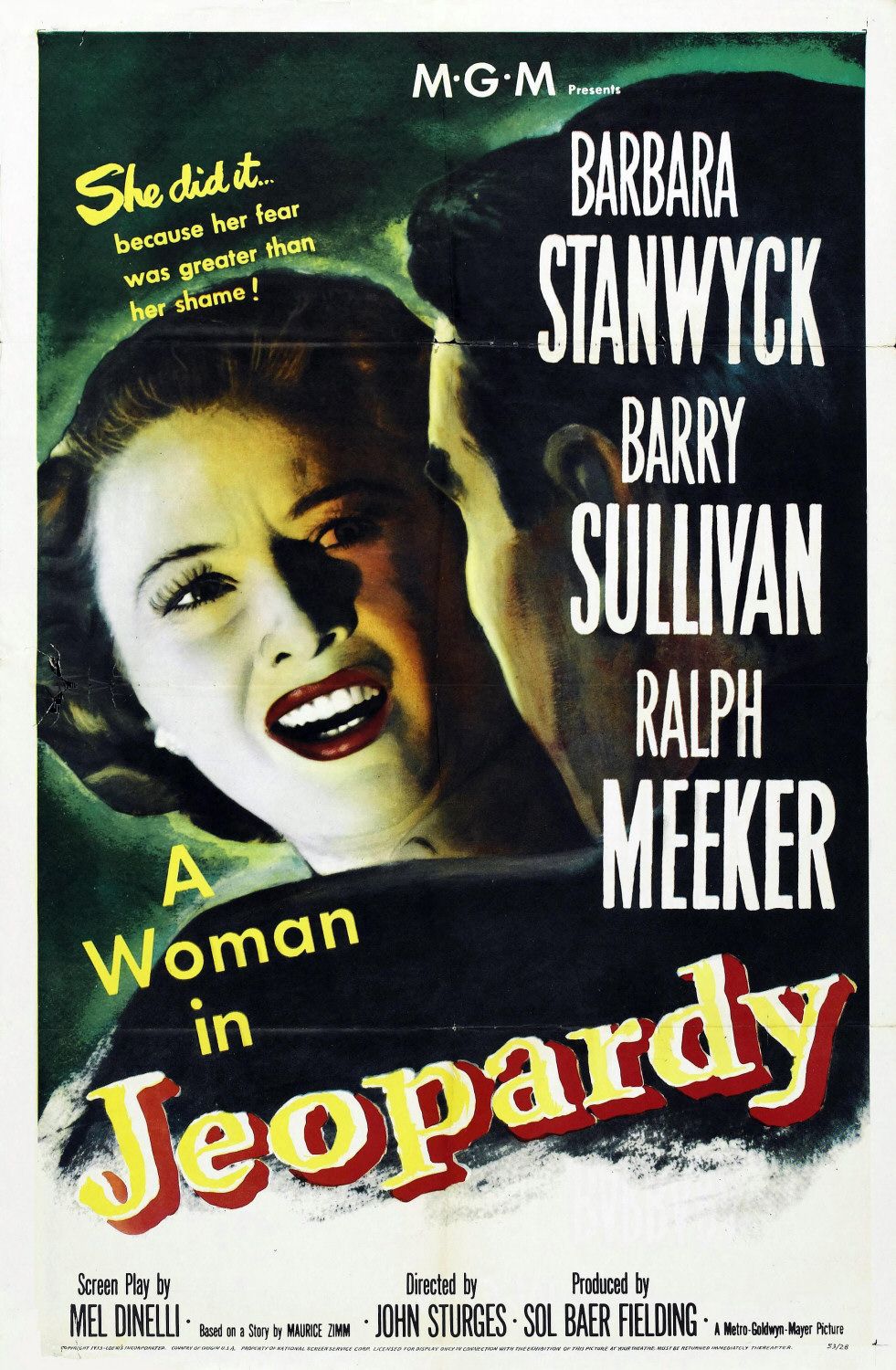Extra Large Movie Poster Image for Jeopardy (#1 of 2)