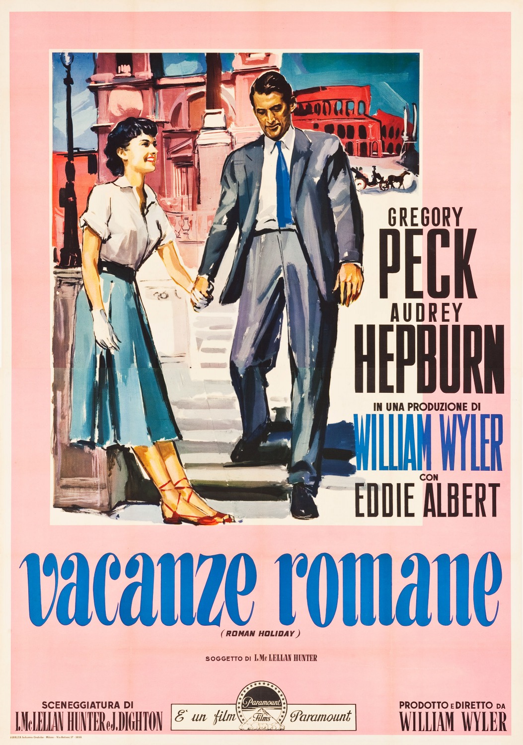 Extra Large Movie Poster Image for Roman Holiday (#6 of 6)
