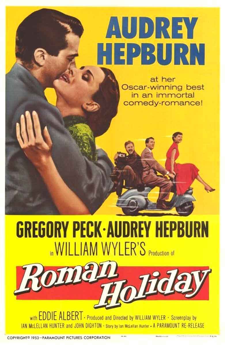 Extra Large Movie Poster Image for Roman Holiday (#1 of 6)