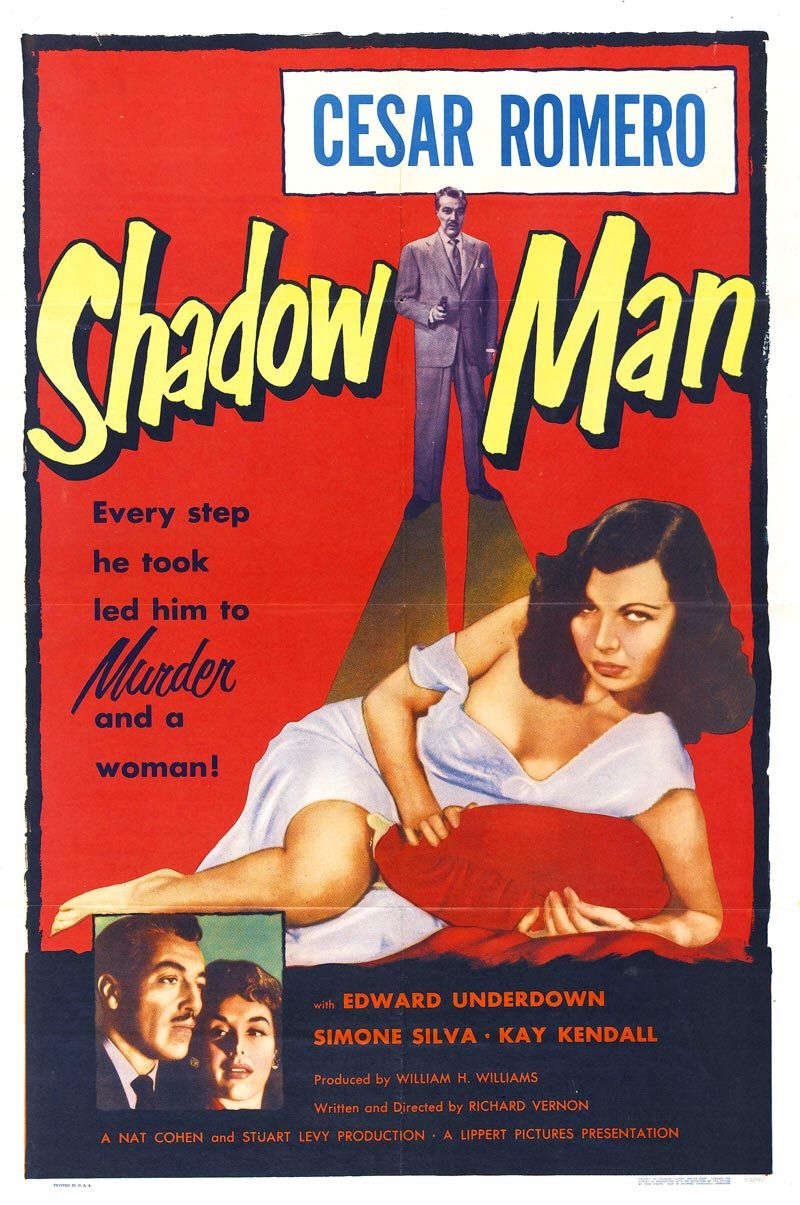 Extra Large Movie Poster Image for The Shadow Man (aka Street of Shadows) 