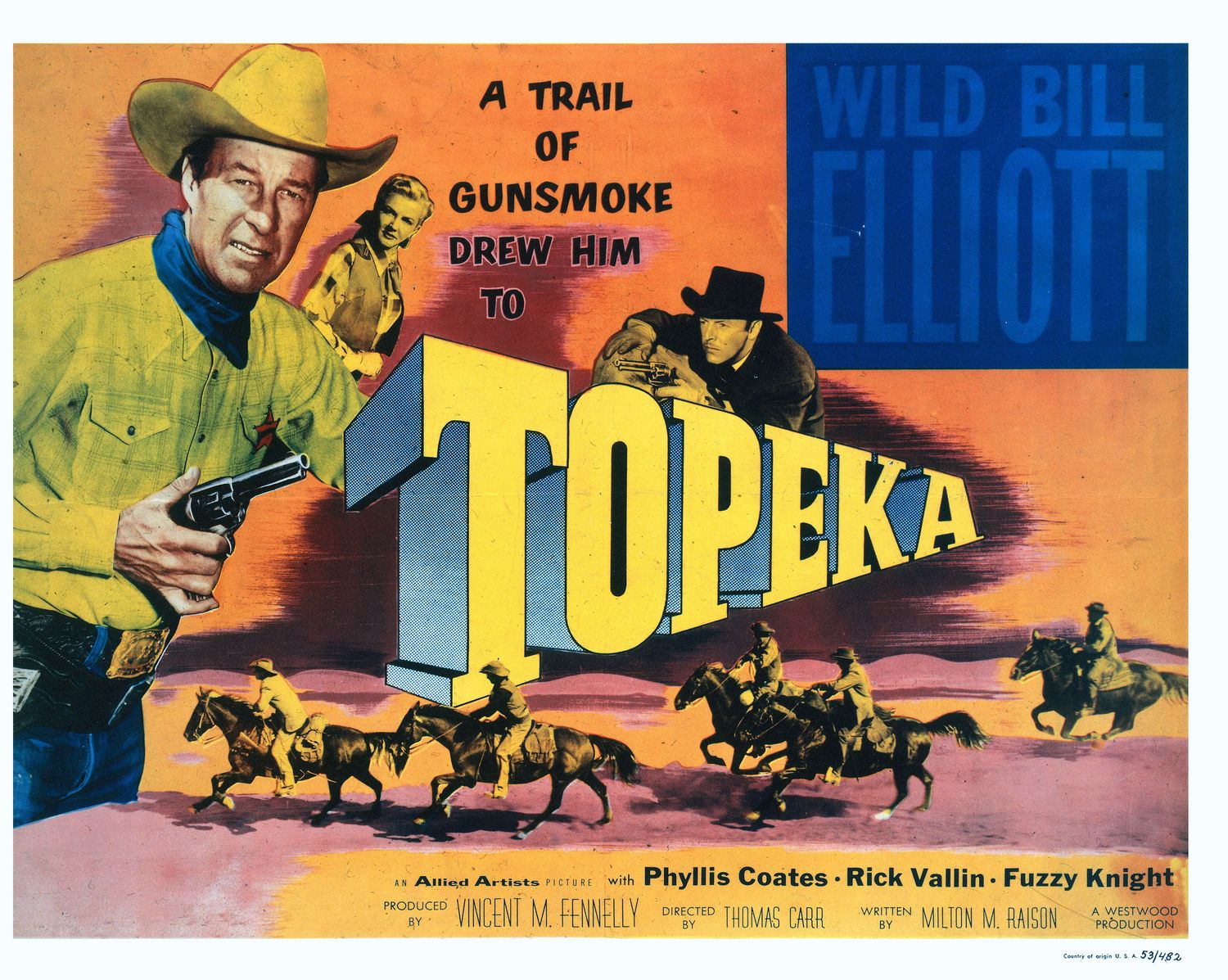 Extra Large Movie Poster Image for Topeka 