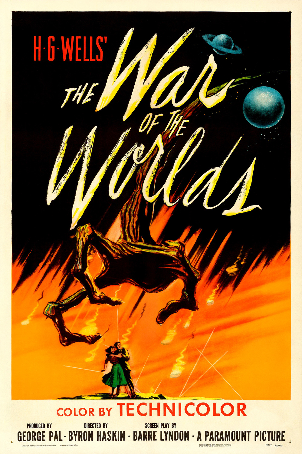 Extra Large Movie Poster Image for The War of the Worlds (#1 of 7)