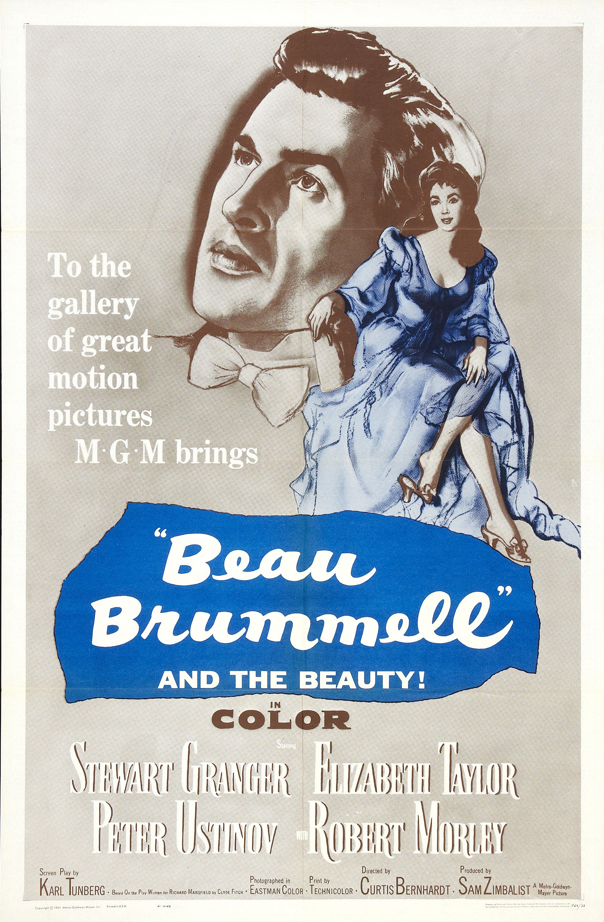 Mega Sized Movie Poster Image for Beau Brummell (#2 of 2)