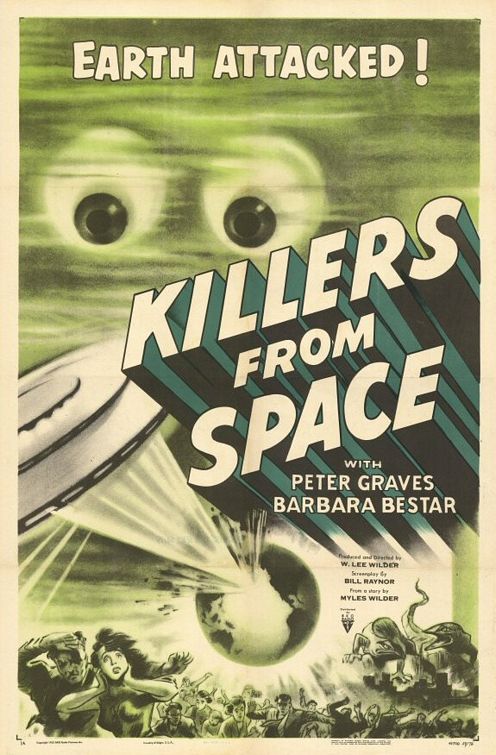 Killers From Space Movie Poster