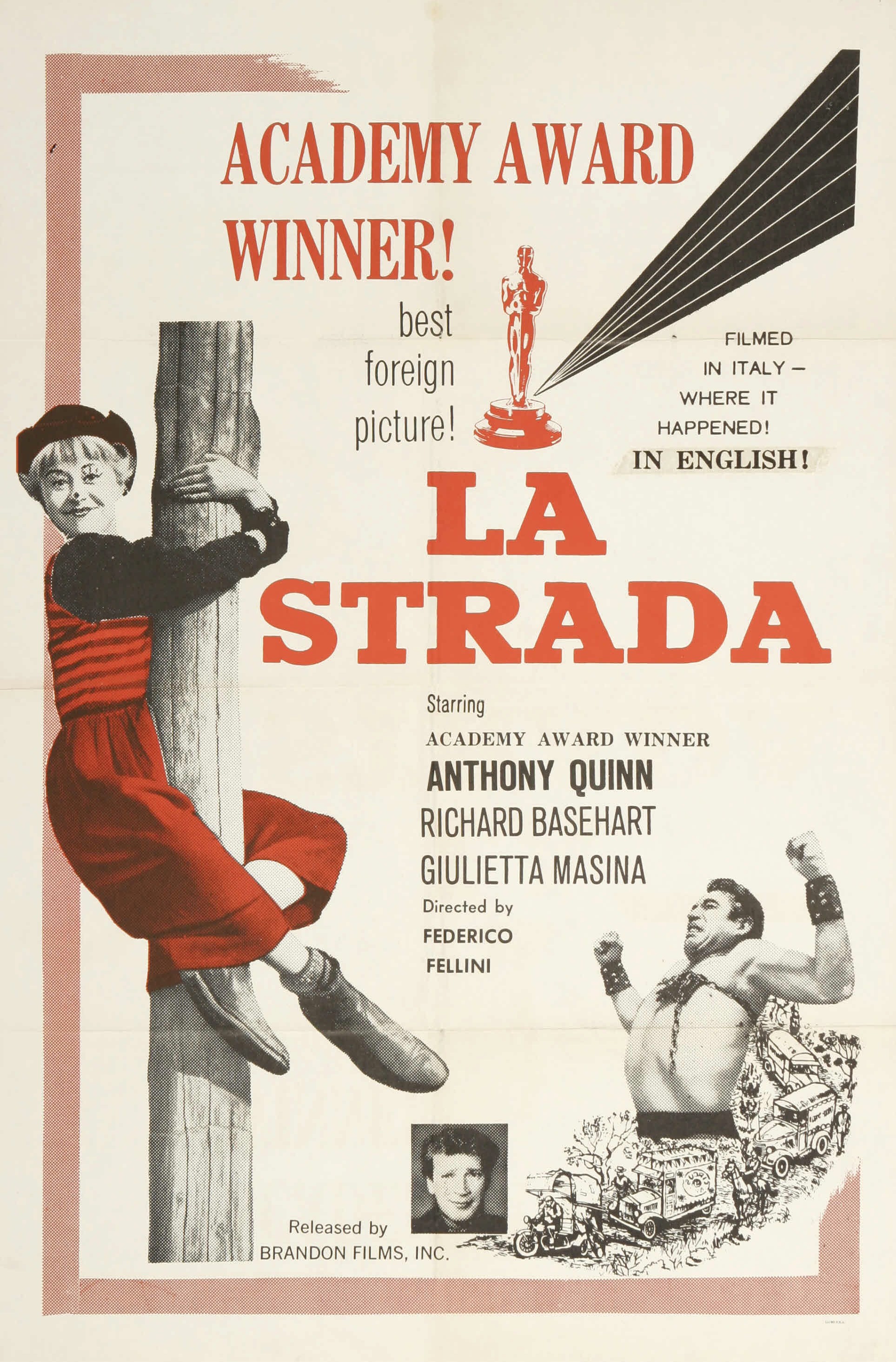 Mega Sized Movie Poster Image for La Strada (#2 of 3)