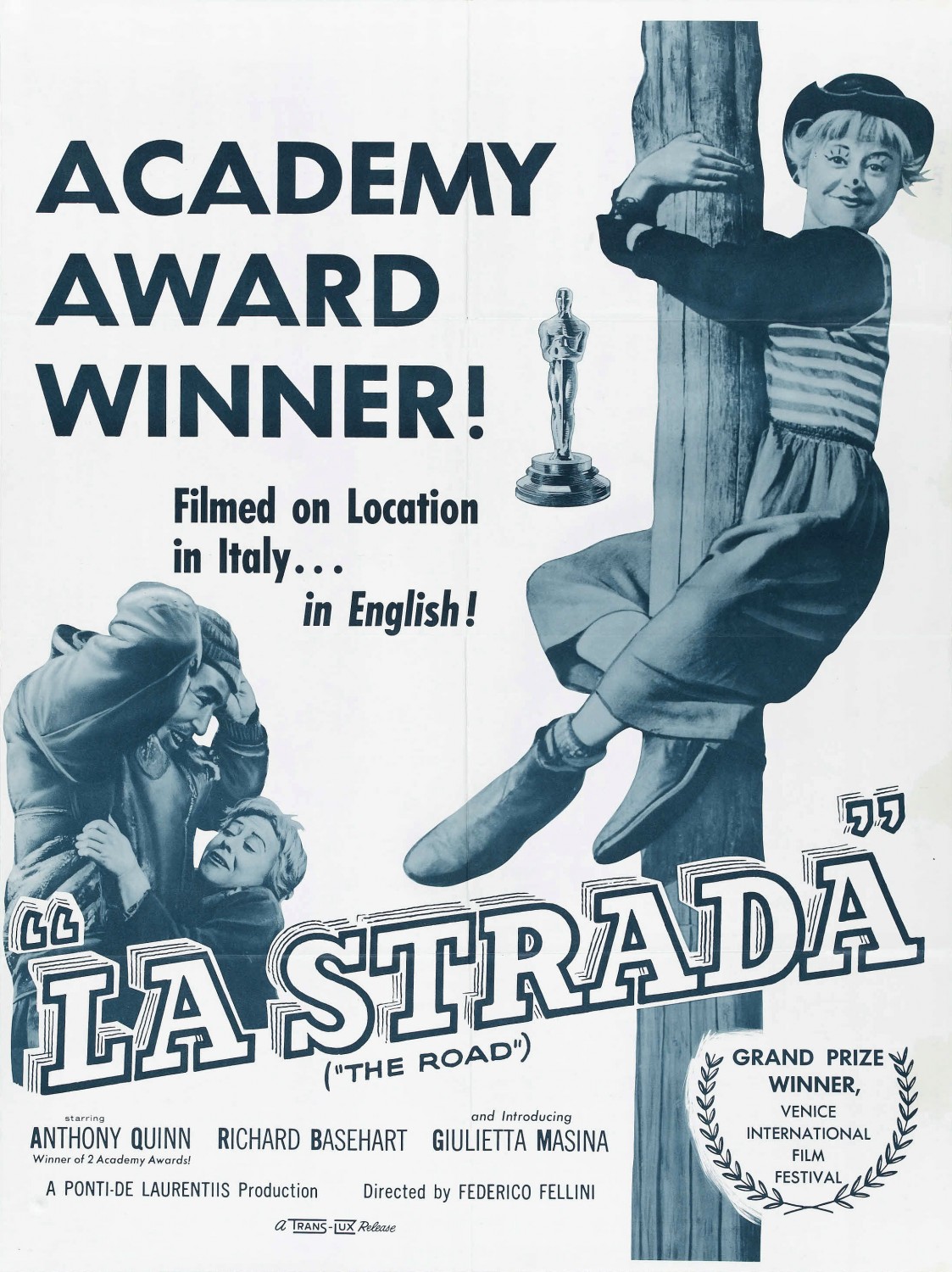 Extra Large Movie Poster Image for La Strada (#3 of 3)